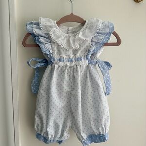 Vintage Baby | C.I. Castro & Co | Heirloom Baby Bubble Romper